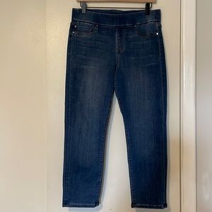 COPY - Liverpool denim pull-on cropped jeans, size 8